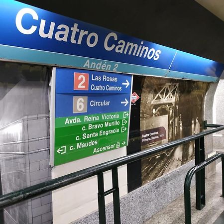 Luminoso Cerca Bernabeu- Apartamento Bravo Murillo Madrid Eksteriør billede